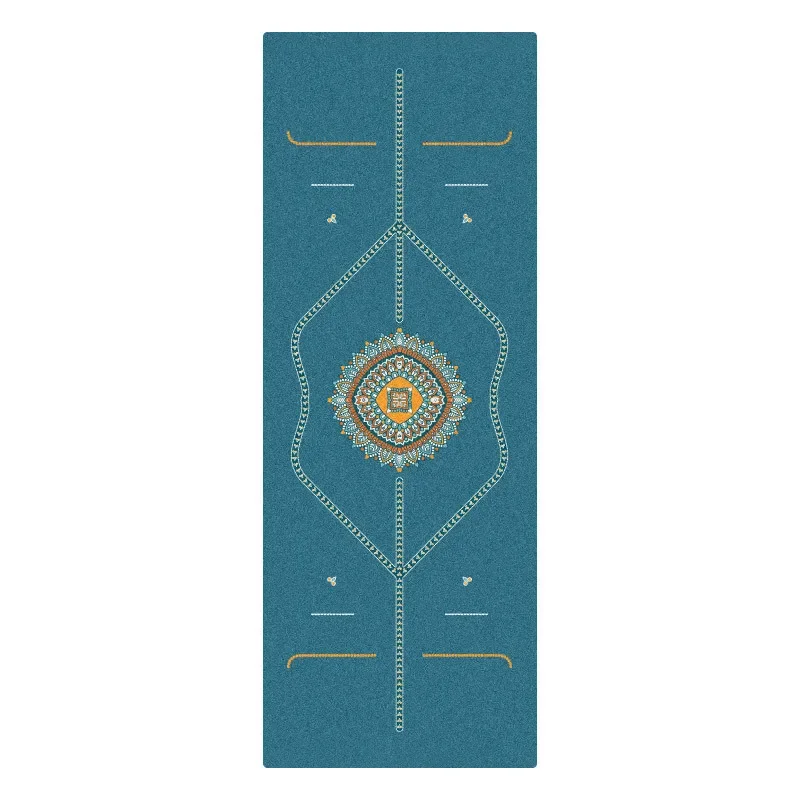 Lezyan 1.5mm Ultra-thin Portable Foldable Storage Non-slip Matte Natural Rubber Yoga Mat Sports Fitness Gym Workout Fitness