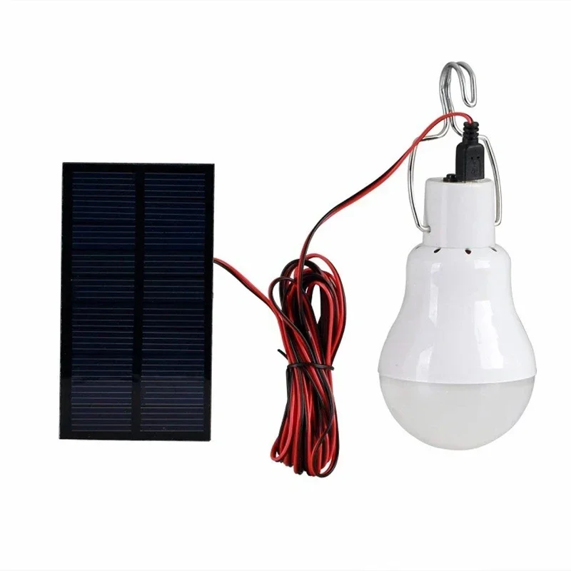 2PCS LED Solar Lampe mit Haken Licht Im Freien Wasserdichte Camping Solar Lampe Energiesparlampe Garten Hof Weg Licht