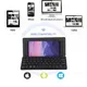 Mini tastiera Bluetooth pieghevole Tastiera wireless portatile Tastiera pieghevole da viaggio ultrasottile per iPhone iPad Mac Android