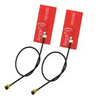 2 pz Antenna Wifi 2.4G 5.8G Dual Band FPC Built-in Scheda Morbida Wifi Bluetooth PCB Patch Guadagno Antenna 15 cm Cavo Adattatore
