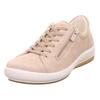 Sneaker LEGERO "TANARO 5.0", Damen, Gr. 40, tasso (beige), Veloursleder, unifarben, casual, Schuhe, Komfortschuh, Freizeitschuh, Schnürschuh mit Reißverschluss