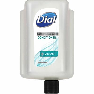 Dial Professional Versa Cartridge Bottle Refills, 15 fl oz (443.6 mL), Bottle Dispenser, Hair, White, 6/Carton (DIA98960CT) Case of 6 Soap Dispenser R