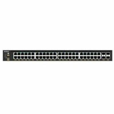 Netgear Av Line M4350-48G4Xf Ethernet Switch - 48 Ports - Manageable - Gigabit Ethernet, 10 Gigabit Ethernet - 10Gbase-X, 10/100/1000Base-T - 3 Layer Supported - Modular - 550 W Power Consumption