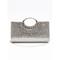 glamouröse Abendclutch aus goldenem Kristall mit rundem Griff – Strass-Handtasche für Damen, perfekt für Hochzeiten, Partys und formelle Anlässe