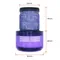 Dyson V12 Slim HEPA Filter Replacement Kit For Dyson V12 Detect Slim Vacuum Cleaner Filters Part