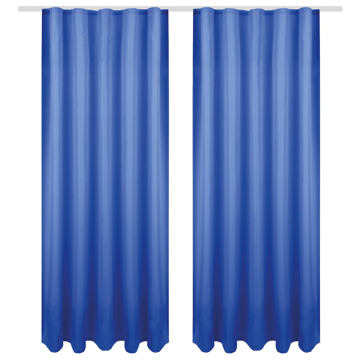 Bestgoodies Dekoschal Ellen Universalband Blickdicht 2er Pack - 140x145 cm Blau Image