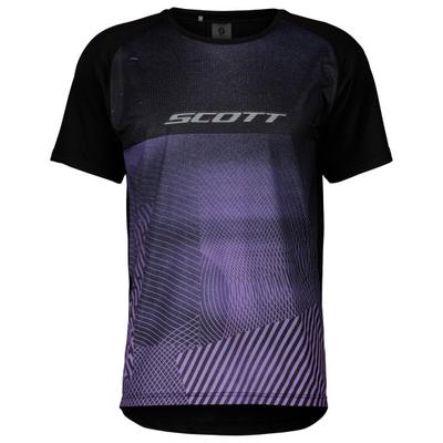 Scott - Tee Trail Tuned S/S - Radtrikot Gr XL schwarz/blau Image