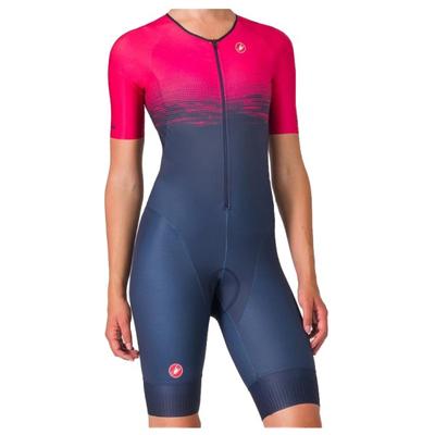Castelli - Women's Core Tri Suit S/S - Radeinteiler Gr S blau Image