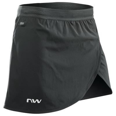 Northwave - Women's Active Skirt - Radhose Gr L grau/schwarz Image