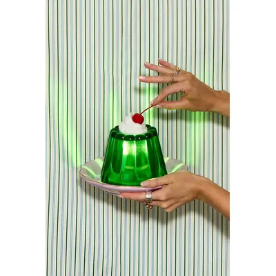 Jelly Table Lamp - Green Dia: 21.84cm x H: 18.03cm at Urban Outfitters