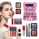 Makeup Kit for Teens, Large Capacity Cosmetic Set, 9.05x11.8in Reusable Case with Eyeshadow, Waterproof Makeup Palettes, Dress-Up Accessories Beginners