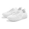 Sneaker LASCANA, Damen, Gr. 37, weiß, Obermaterial: 50% Lederimitat, 50% Textilmaterial. Futter: 100% Textilmaterial. Decksohle: 100% Textilmaterial. Laufsohle: 100% Synthetik, mehrfarbig, casual, Schuhe, Freizeitschuh, Halbschuh superleicht, flache...
