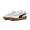 Sneaker PUMA "CLUB KLASSIKA", Gr. 37,5, puma weiß, puma schwarz, warm weiß, Leder, sportlich, Schuhe
