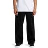 Funktionshose DC SHOES "Worker Baggy", Herren, Gr. 36(XL) / Länge 34(L), Länge 34, schwarz, [Hauptstoff] 99% Baumwolle, 1% Elastan, Hosen