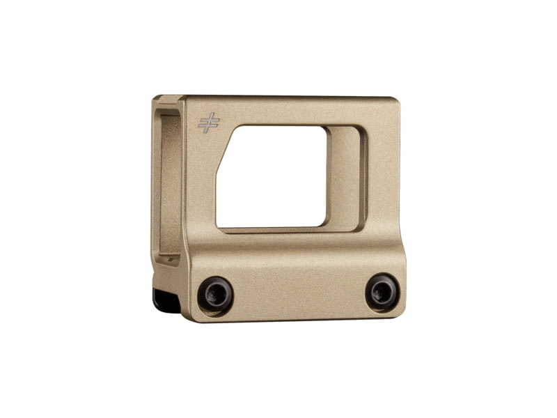 Blackout Defense OneX Aimpoint Micro Riser Mount 2.3in Clear Anocoat Gold RISER-ONEX-AIMPOINT-2.3-CLR