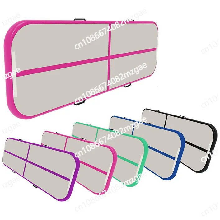 Inflatable gymnastics mat, fitness yoga mat exercise, taekwondo somersault air cushion