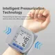 Misuratore di pressione arteriosa da polso digitale medico portatile automatico Sfigmomanometro Tonometro Tensiometro Misuratore di impulsi della frequenza cardiaca BP