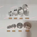40mm 60mm 80mm 100mm 120mm puleggia per cinghia trapezoidale, scanalatura singola, puleggia per cinghia trapezoidale di tipo A