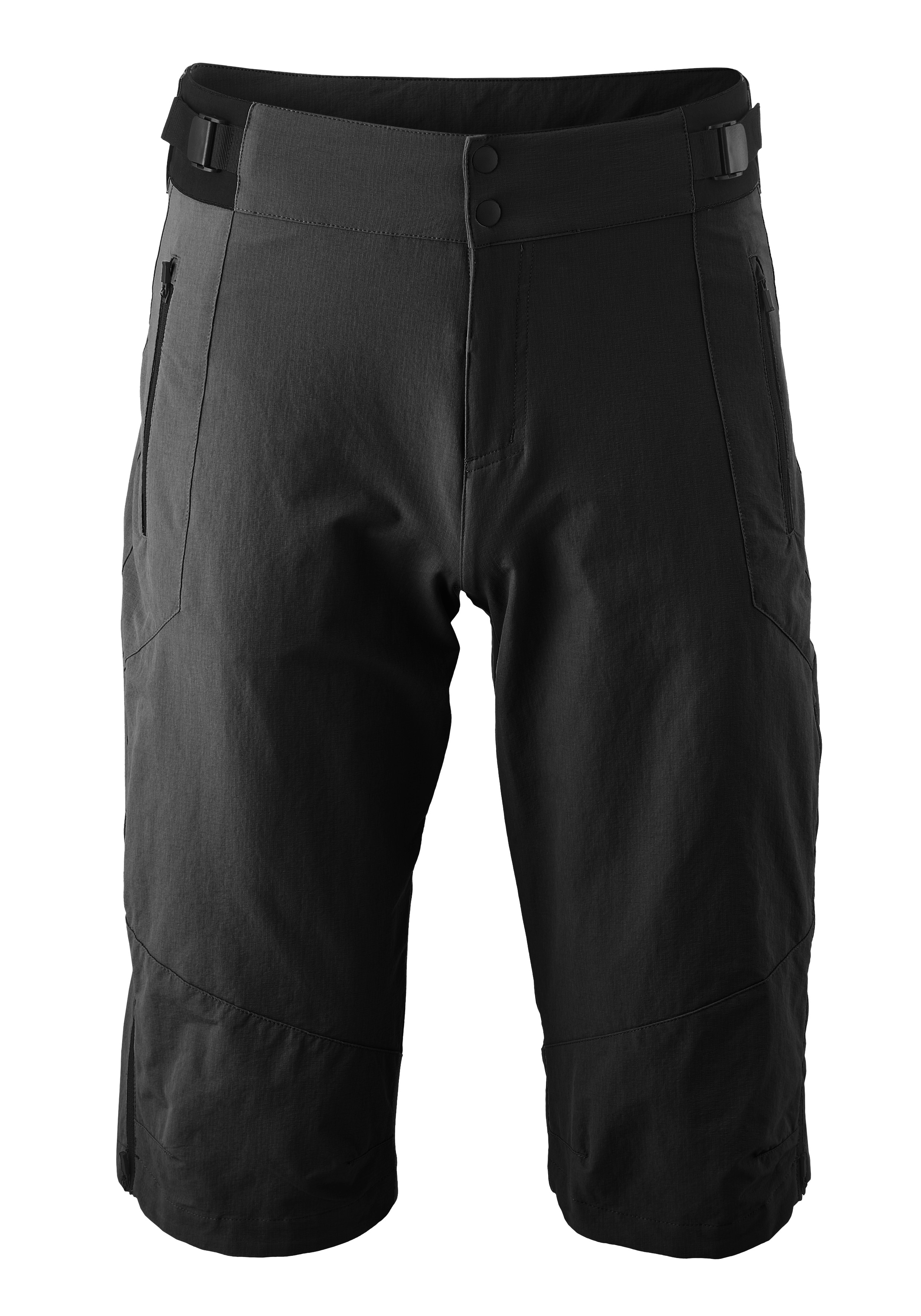 Fahrradhose GONSO "Trail Shorts M", Herren, Gr. S, Normalgrößen, schwarz, 93% Polyamid, 7% Elasthan, Hosen, Strapazierfähig und formstabil Image