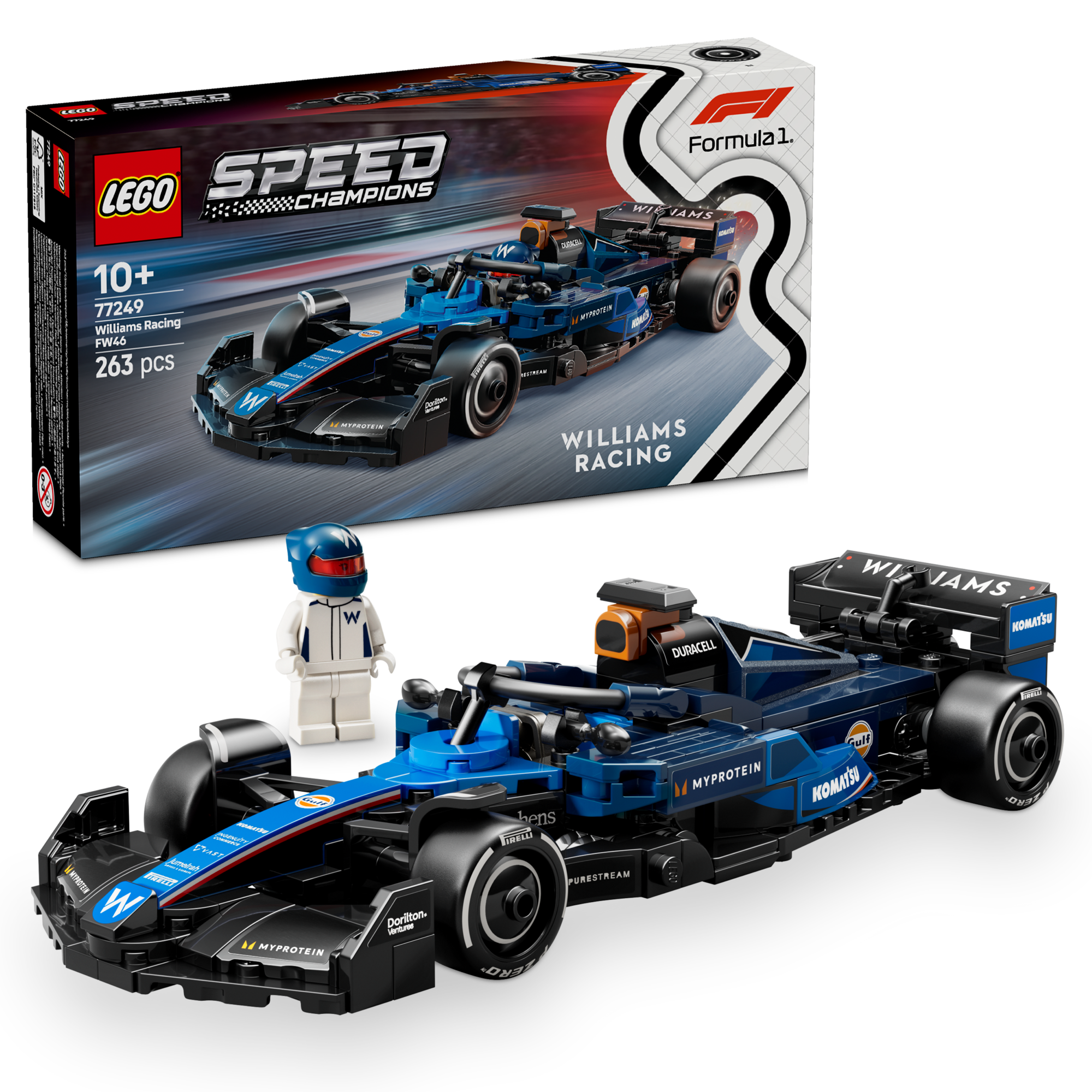 Voiture de course Williams Racing FW46 F1® LEGO® - No Gender Taille: One Size Only