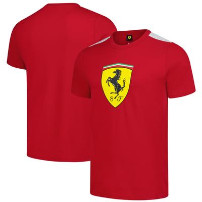 Puma Scuderia Ferrari T-Shirt mit großem Wappen – Rot Image