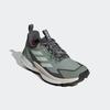 Wanderschuh ADIDAS TERREX "TERREX FREE HIKER 2.0 LOW GORE-TEX", Gr. 40,5, silber grün, linen grün, grau six, Textil, Synthetik, sportlich, Schuhe, wasserdicht
