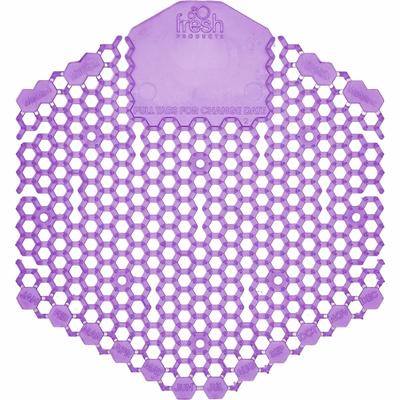 Fresh Products Wave 3D Urinal Screen, 10/Box, Purple (FRS3WDS60LAVBX)
