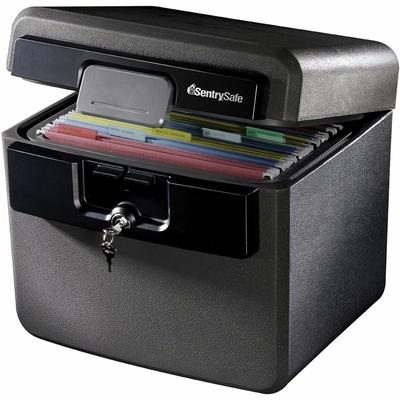 Sentry Safe HD4100 Fire/Water Safe, 0.65 ft³, Internal Size 11.50" Height x 12" Width x 8.10" Depth, Overall Size 14.3" Height x 15.5" Width x 13.5"