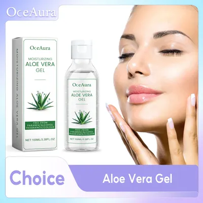 Natural Aloe Vera Gel For Facial Moisturizer Hydration Revitalize Smooth Brighten Beauty Health Skin