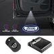 2PCS Wireless Door Led Welcome Light Projection Lamp Light decorative Auto accessories For Jeep Compass Renegade Wrangler jk