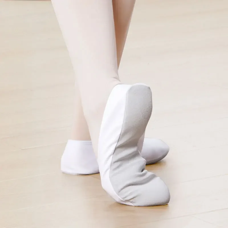 Professionelle Gymnastik Schuhe Ballett Schuhe Für Mädchen Ganze Leder Sohle Standard Yoga Fitness Ballett Schuhe Frau Weichen Tanz Schuh Image