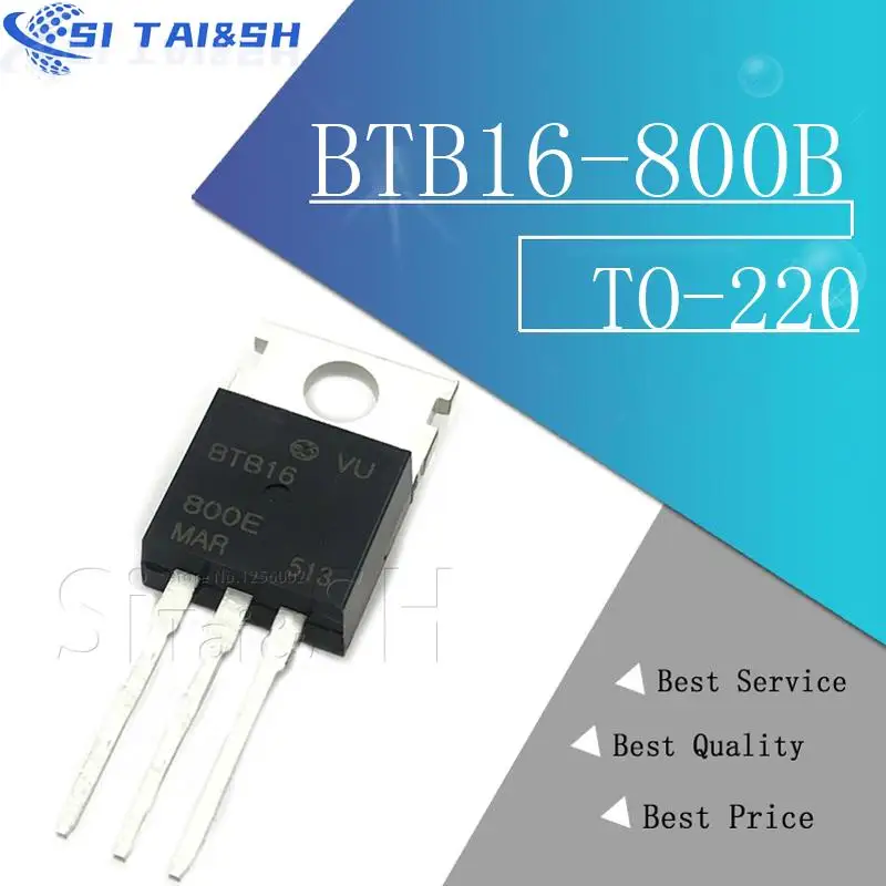 10 teile/los BTB16-800CW BTB16-800B BTB16-800BW BTB16-800 BTB16 TO220 Image