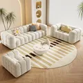 Canapé bouffant de luxe nordique, relaxant, confortable, moderne, design, simple, élégant, doux, salon de luxe, meubles de maison