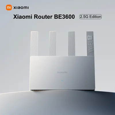 Xiaomi Router BE3600 WiFi 7 2.4/5GHz Duan Bands 160Mhz Gaming Acceleration 3570Mbps Dual WAN LAN
