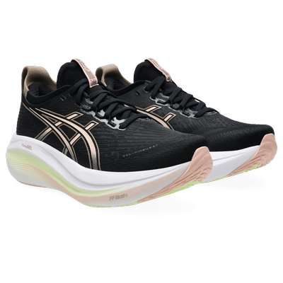 Laufschuh ASICS "GEL-NIMBUS 27", Gr. 38, schwarz, breeze, Textil, sportlich, Schuhe, Topseller