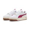 Sneaker PUMA "CARINA STREET LUX", Gr. 39, puma weiß, port, puma gold, Leder, sportlich, Schuhe