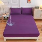 Housse de lit protectrice imperméable Queen Full King protège-matelas ajusté drap protecteur de lit housse de matelas douce drap rembourré imperméable drap ajusté pour maison ou hôtel