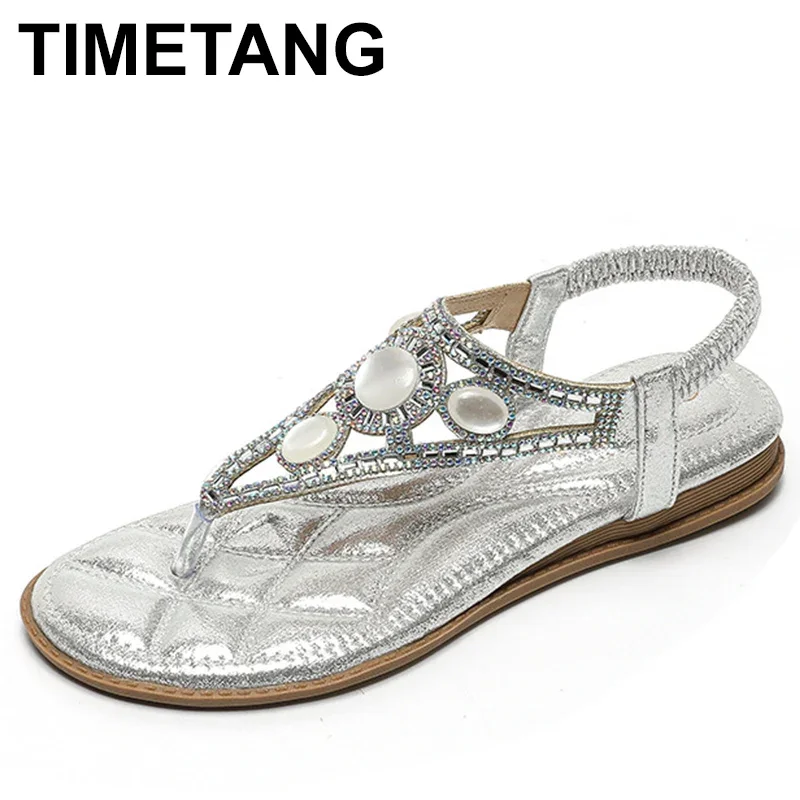 Sexy Strass Sandalen Frauen Sommer Low Heel Mode Sandalen Damen Party Hochzeit Frau Schuhe Slides Luxus Sandalen