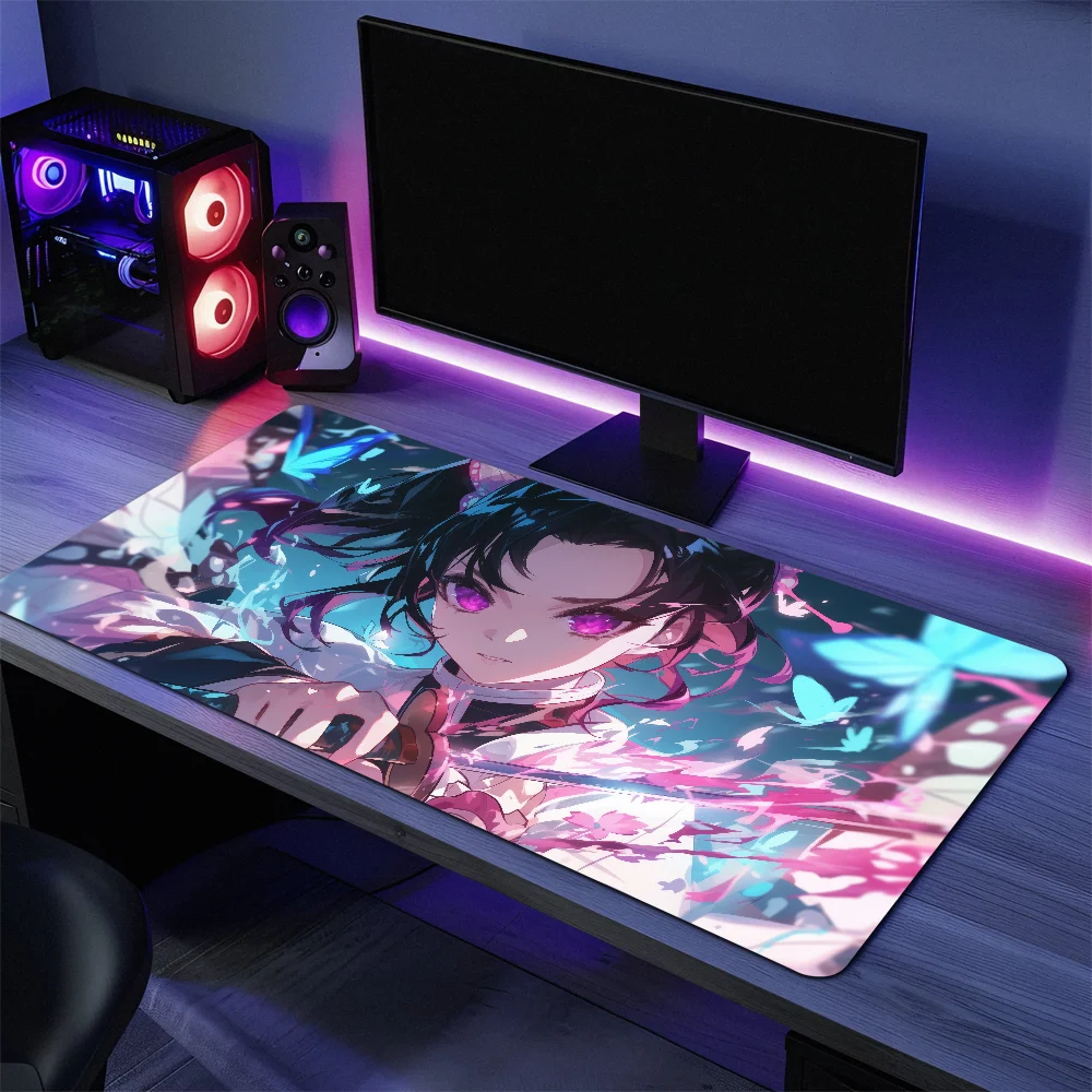 Mousepads Slayer Matte rutschfeste Lockedge Büro Student Gaming verdickt große Schreiben Tsuyuri Kanao Dämon Pad Kissen Mauspad Image