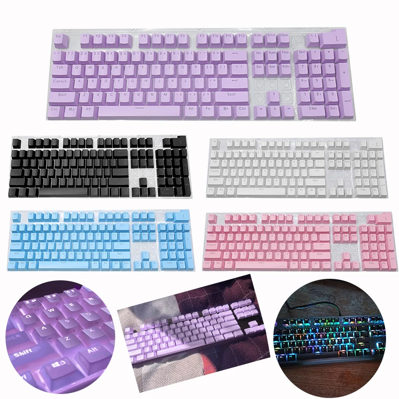 104 stücke Universal Mechanische Tastatur ABS Tastenkappen Leere Tastenkappen Für Cherry MX PC Desktop-Computer Schlüssel Kappe Schalter Leere Tastenkappen