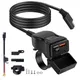Nuovo caricatore USB per moto impermeabile da SAE a USB caricatore per moto doppio USB tipo C PD e ricarica rapida 3.0 telefono per moto