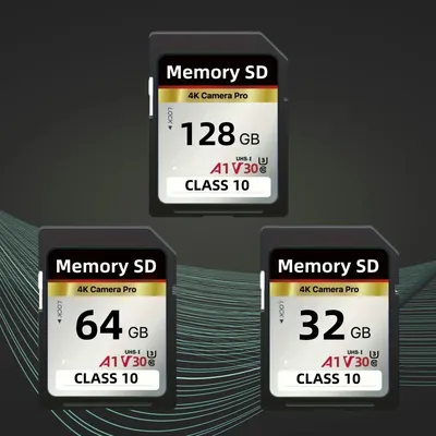 Memory Card U3 High Speed 128GB 64GB 32GB Memory Card Classe 10 3D 4K V30 Video High Speed