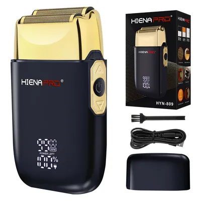 HIENA Hair cutting machine Hair clipperRechargeable Pro Electric Shaver For Men Hair Beard Electric