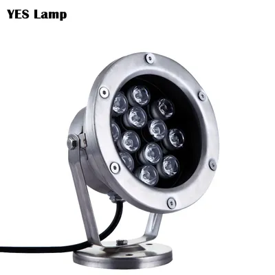 Led Underwater 3W 9W 15W 18W 24W Light Pond Submersible IP68 Night Lamp DC 12V 24V Outdoor Garden