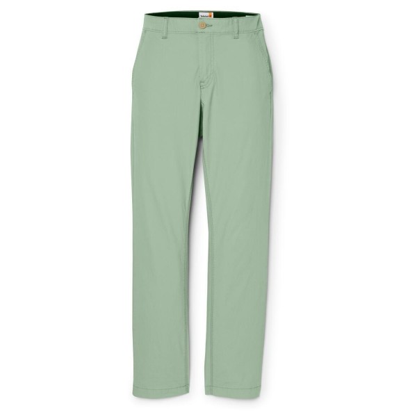 Timberland - Claremont Poplin Chino Pant - Freizeithose Gr 32 - Length: 32'' grün