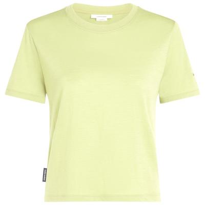 Icebreaker - Women's Merino 150 Tech Lite III S/S Crop Tee - Merinoshirt Gr L gelb Image