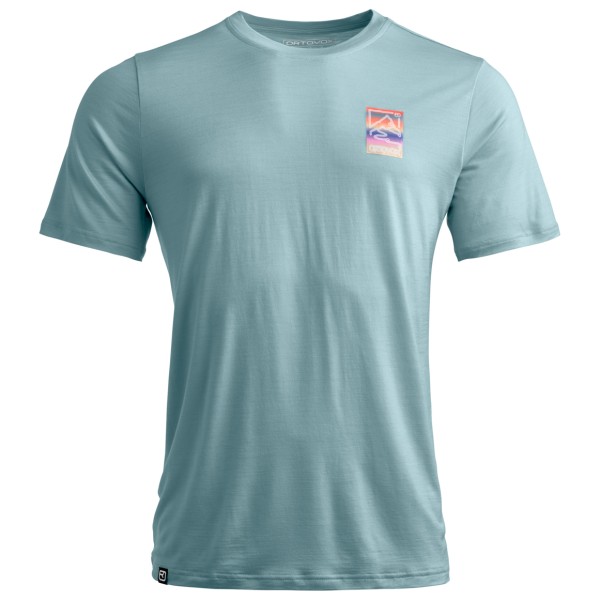 Ortovox - 140 Cool Mountain Gradient T-Shirt - Merinoshirt Gr XXL grau