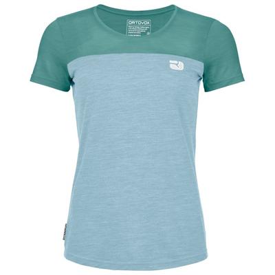 Ortovox - Women's 150 Cool Logo T-Shirt - Merinoshirt Gr L türkis Image