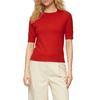 Sweatshirt S.OLIVER, Damen, Gr. 40, rot, Obermaterial: 72% Viskose, 28% Polyester, casual, Sweatshirts