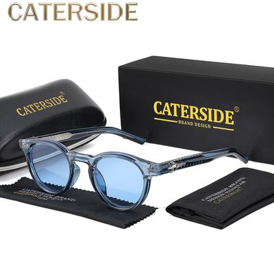 TEMU Stylish Round Glasses With Of Pc And Cp Temples And A , Men And Women. Casual Eyewear Pieces Serve As Decorative Photo Props And Make An Gift Option, Complete With A Set And Case, Model Rc005.